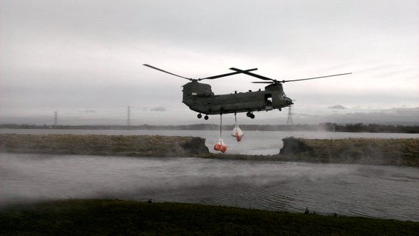 Doing our bit to help with the Croston Floods